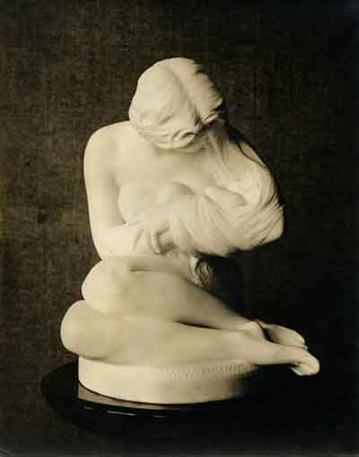Young Mother by Bela L. Pratt from the Worcester Art Museum