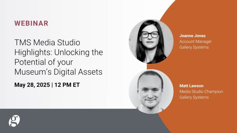 TMS Media Studio Highlights: Unlocking the Potential of your Museum’s Digital Assets