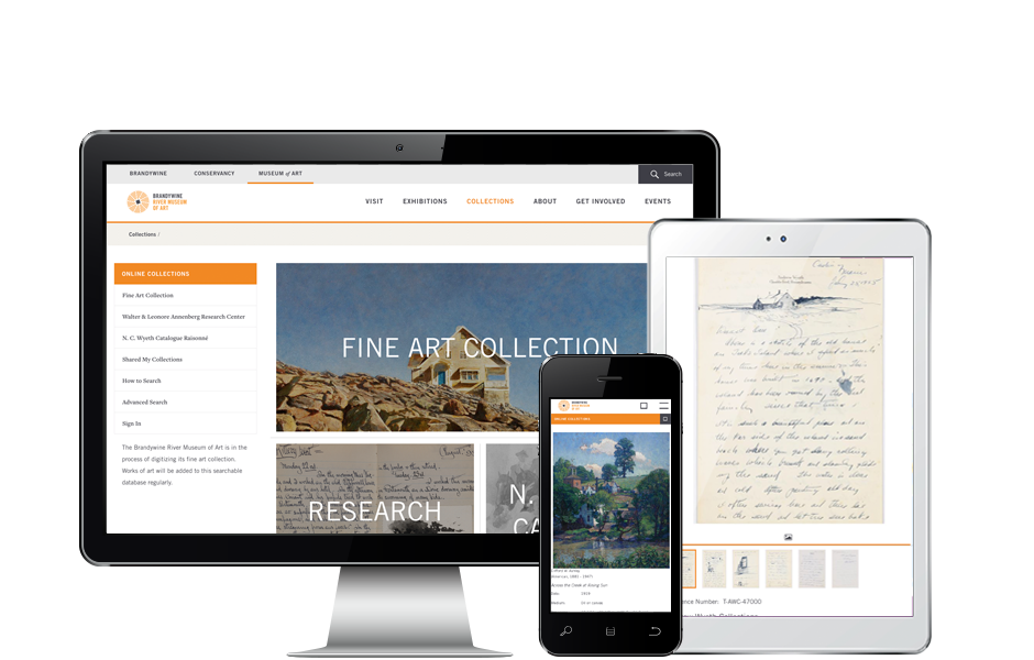 Brandywine_eMuseum_banner The Brandywine River Museum of Art and eMuseum Online Collections Software | Gallery Systems