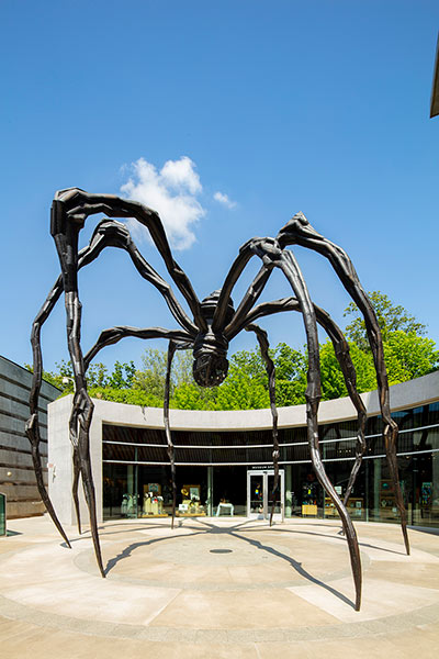 Louise Bourgeois, Maman, 1999 | Crystal Bridges Museum of American Art | Case Study | Gallery Systems