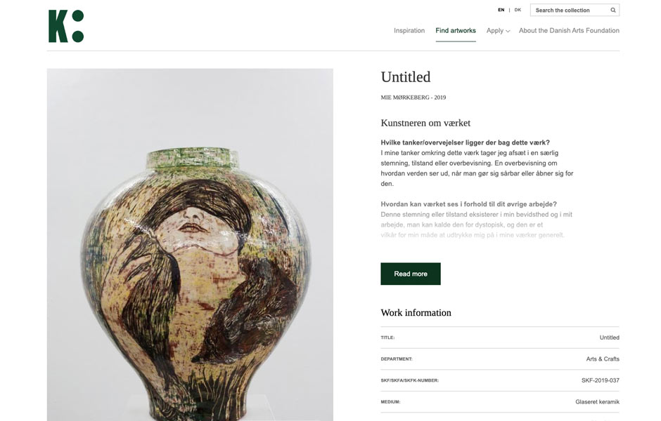 Danish-Arts_eMuseum_Find-Artworks Danish Arts Foundation and eMuseum Online Collections Software | Easily Find Artworks | Gallery Systems