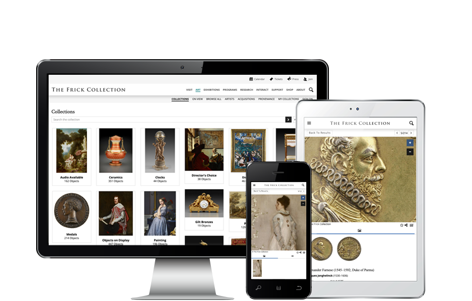 Frick_eMuseum_banner The Frick Collection and eMuseum Online Collections Software | Gallery Systems