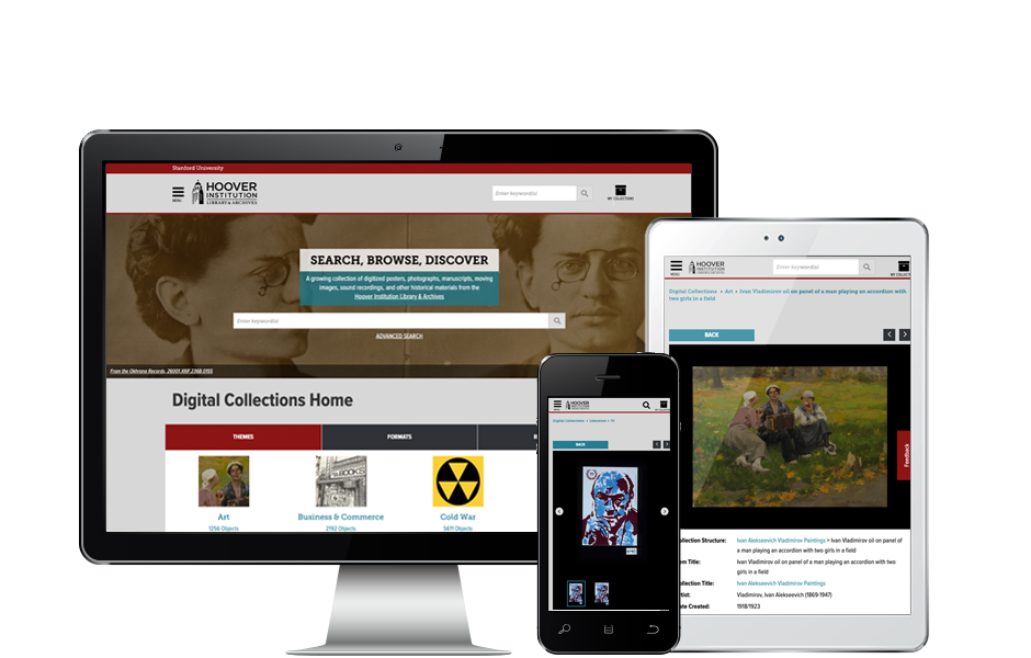 Hoover_eMuseum_banner Hoover Institution Library and Archives Online Collections | eMuseum Online Collections Software | Gallery Systems