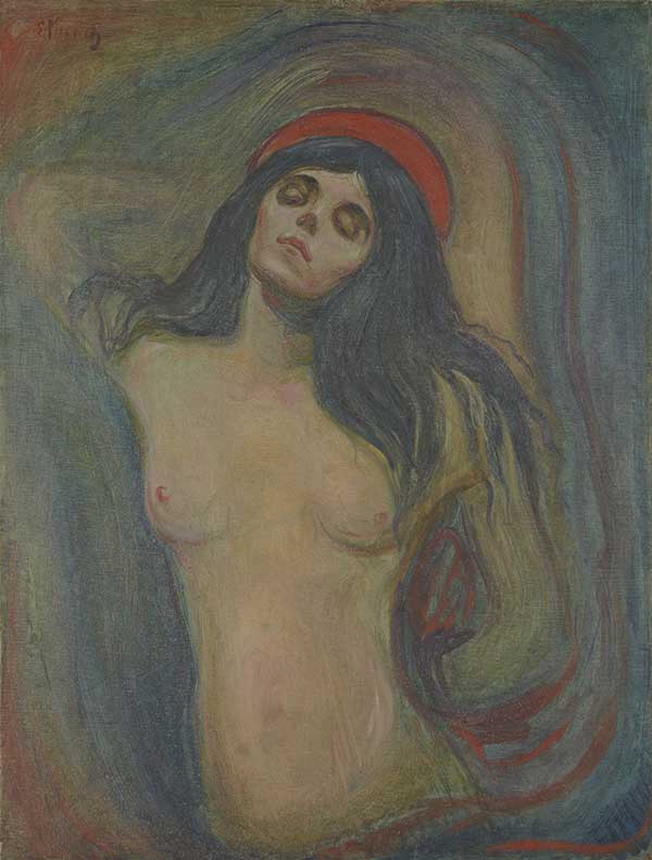 Edvard Munch. Madonna, 1894. Image © The Munch Museum.
