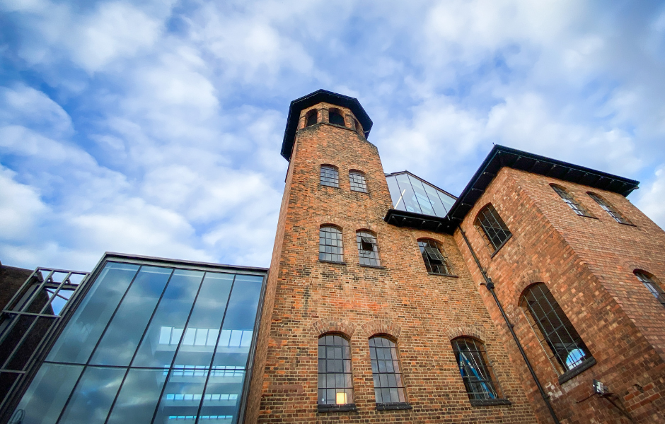 Exterior of the Museum of Making at Derby Silk Mill